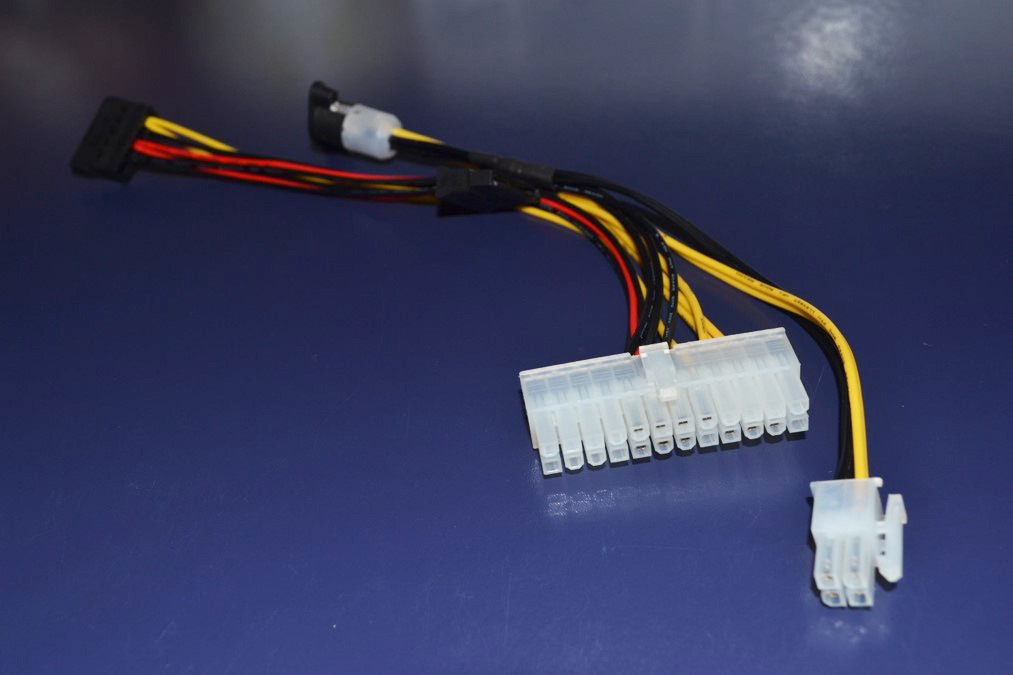 DC Plug to SATA and 5557